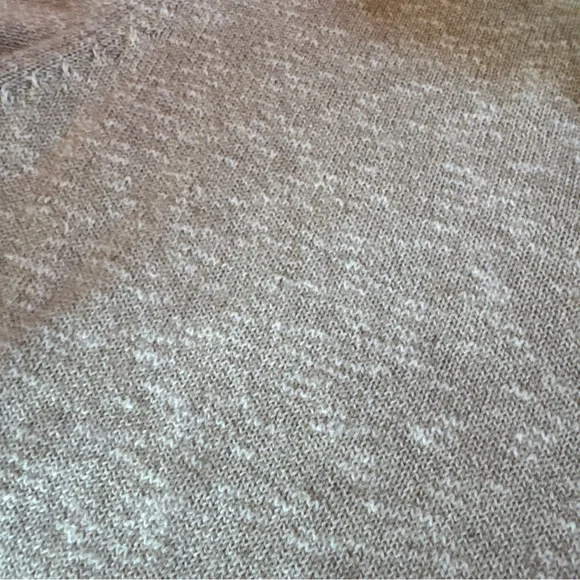 Jason Wu Mens Small Beige Sweater Short Sleeve Lightweight Quarter Zip Polo NWT - Picture 3 of 6